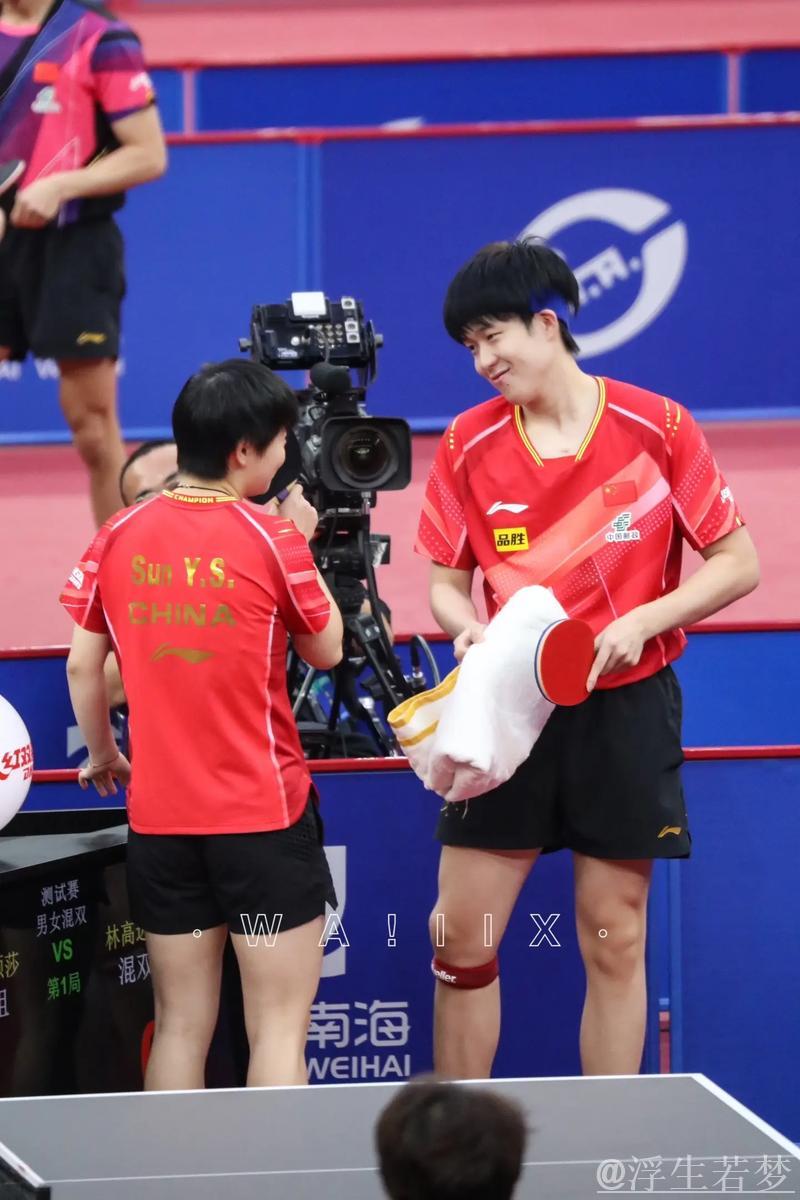 王楚钦孙颖莎混双两连胜!男方自评状态上佳,女方专注女单未受访 王楚钦孙颖莎混双两连胜!男方自评状态上佳,女方专注女单未受访
